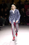 COMME des GARÇONS <br> Tartan Grey Panel Pants