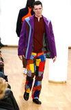 COMME des GARÇONS <br> Purple Blazer With Blue Panels