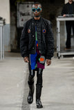 Walter van Beirendonck cubic bomber jacket