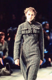 COMME DES GARÇONS frayed midi skirt