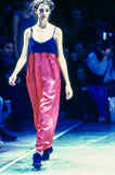 COMME DES GARÇONS contrast fabrics dress
