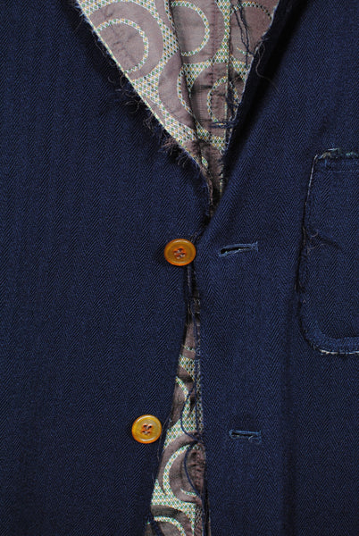 【COMMEdesGARCONS】復刻 CROSS STITCH COAT S COMME des GARÇONS Deconstructed Suit – dot COMME