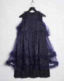 noir kei ninomiya COMME des GARÇONS double dress