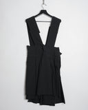 COMME des GARÇONS disfigured pinafore