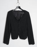 COMME des GARÇONS boiled wool jacket