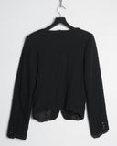 COMME des GARÇONS boiled wool jacket