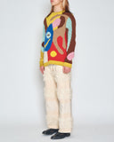 Walter Van Beirendonck picasso knit