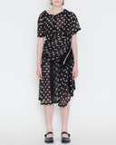 Comme des Garçons disfigured polka dot dress