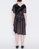 Comme des Garçons disfigured polka dot dress