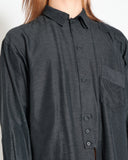 Yohji Yamamoto Y's slate shirt