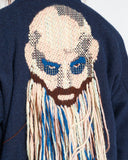 Walter Van Beirendonck beard bomber