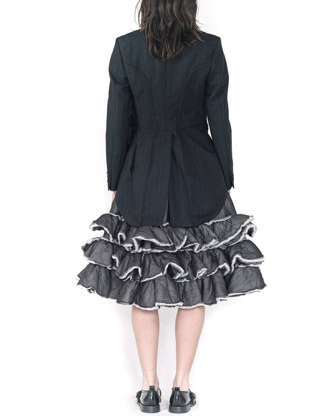 スカート COMMEdesGARCONS DOT Gathered Volumeskirt Taffeta Polka Dot Skirt by Comme des Garçons Comme des