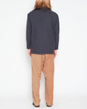 COMME des GARÇONS HOMME super-imposed corduroy and felt jacket