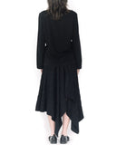 Yohji Yamamoto metal eyelet tie up jacket
