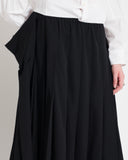 COMME des GARÇONS COMME des GARÇONS voluminous pleated skirt