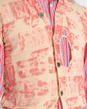 COMME des GARÇONS HOMME PLUS costiff destroyed cardigan