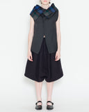 COMME des GARÇONS tartan sleeveless vest