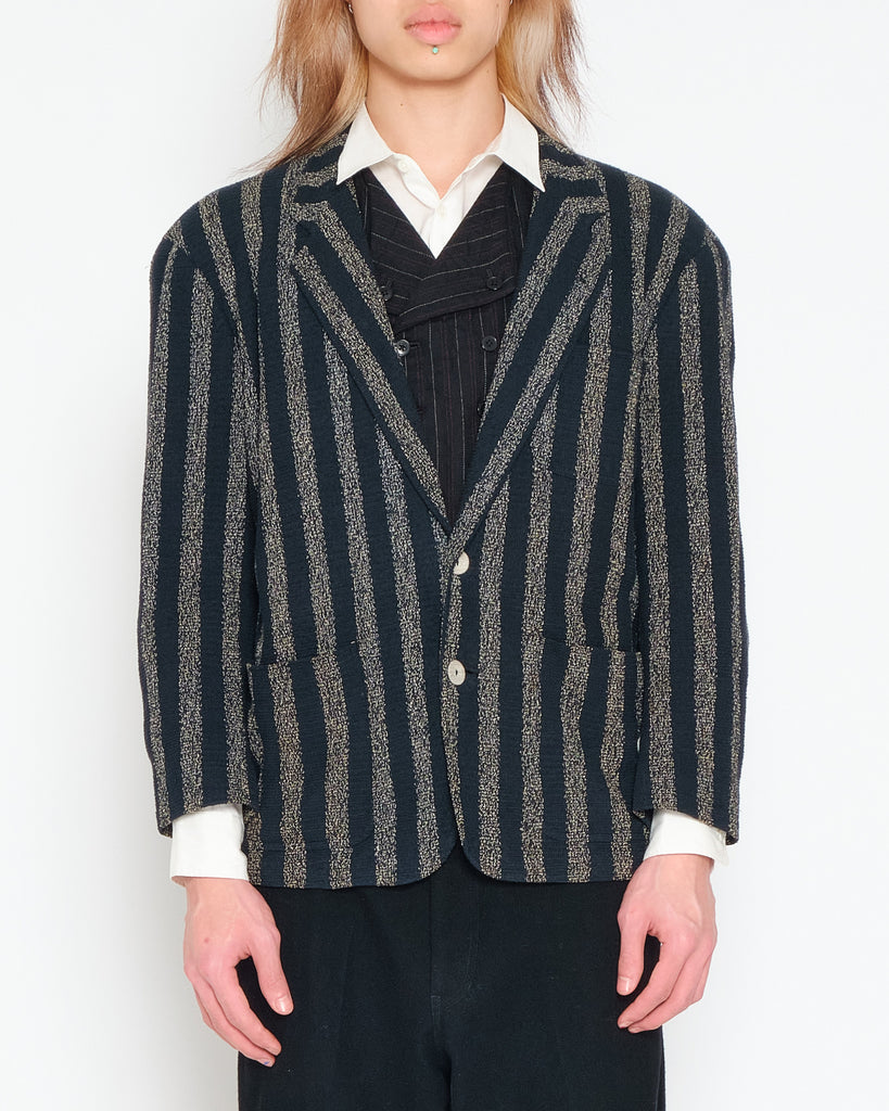 COMME des GARÇONS HOMME PLUS striped blazer