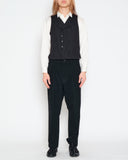 Yohji Yamamoto Pour Homme gentleman striped vest