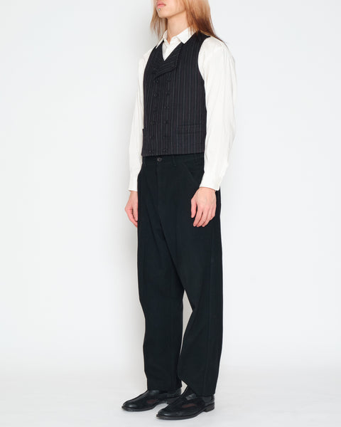 トップス Yohji Yamamoto Pour Homme Knit Vest Yohji Yamamoto Pour Homme gentleman striped vest – dot COMME