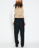 Yohji Yamamoto Pour Homme gentleman striped vest