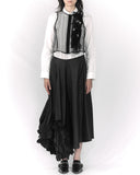 COMME des GARÇONS feather applique skirt
