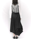 COMME des GARÇONS feather applique skirt