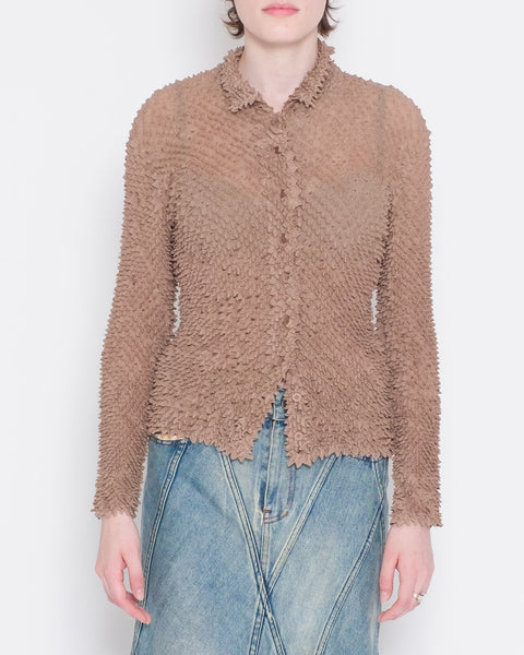Issey Miyake spike top