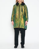 Issey Miyake quilted beatle coat