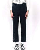 COMME des GARÇONS HOMME PLUS navy pinstripe dress pants