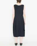 COMME des GARÇONS distorted pinstripe dress