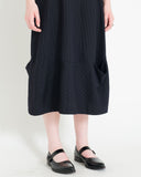 COMME des GARÇONS distorted pinstripe dress