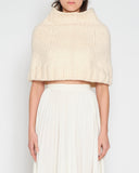 JUNYA WATANABE COMME des GARÇONS knitted cape