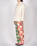 Walter van Beirendonck tyvek floral trousers