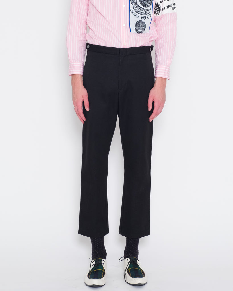 COMME des GARÇONS HOMME PLUS poly wool trousers