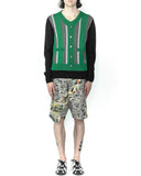 COMME des GARÇONS HOMME PLUS kitsch splice shorts