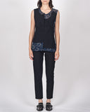 COMME des GARÇONS off kilter lace panel top