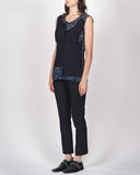 COMME des GARÇONS off kilter lace panel top