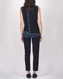COMME des GARÇONS off kilter lace panel top