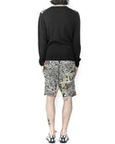 COMME des GARÇONS HOMME PLUS kitsch splice shorts