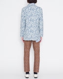 COMME des GARÇONS SHIRT marbled bubble jacket
