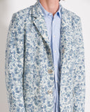 COMME des GARÇONS SHIRT marbled bubble jacket