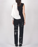 Yohji Yamamoto gathered asymmetric top