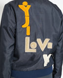 Yohji Yamamoto I love you bomber