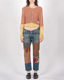 COMME des GARÇONS dip dye cardigan