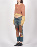 COMME des GARÇONS dip dye cardigan