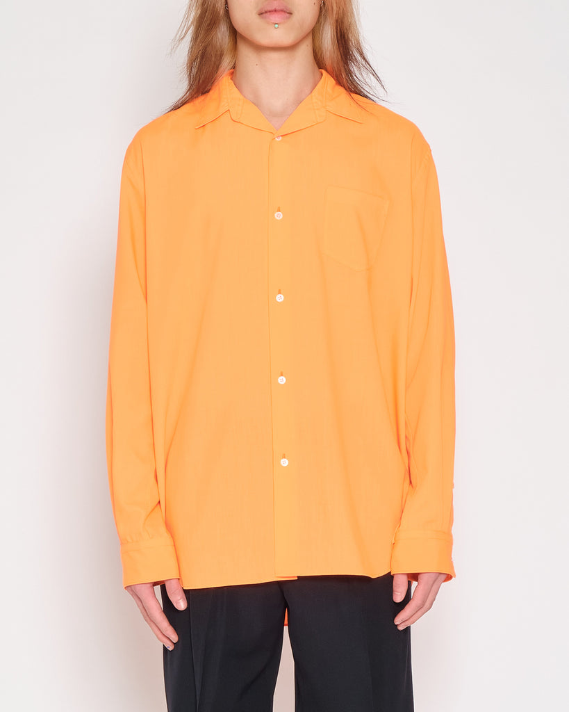 JUNYA WATANABE COMME des GARÇONS neon pleat shirt