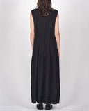 Issey Miyake subtle stitch pleated dress