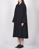 Yohji Yamamoto wool gabardine A-Line cloak