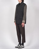 COMME des GARÇONS HOMME PLUS knitted sleeve jacket